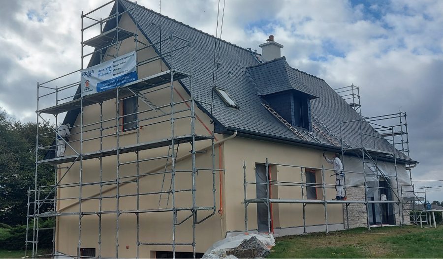 Chesnais Peinture Decoration A Nouvoitou Et Bais 35 RAVALEMENT 5